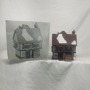 Dept 56 Dickens Village Tutbury Printer 1990 w/box #5568-9